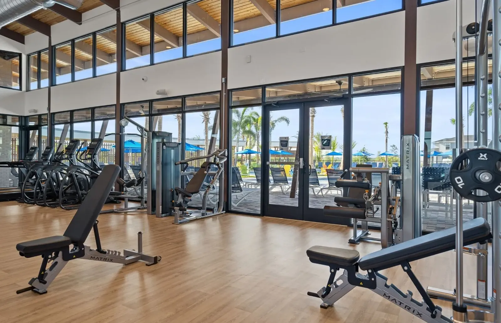 Fitness center del BeSocial Club de EverBe