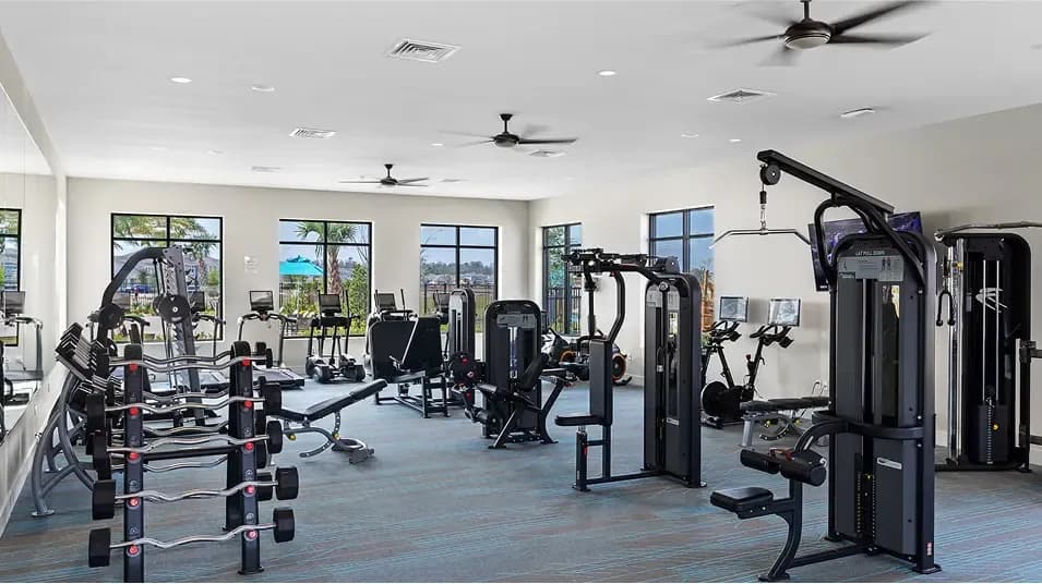 Fitness center de The Glades at Crossprairie